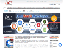 Tablet Screenshot of ict-trainings.com